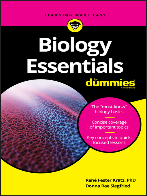 Title details for Biology Essentials For Dummies by Rene Fester Kratz - Available